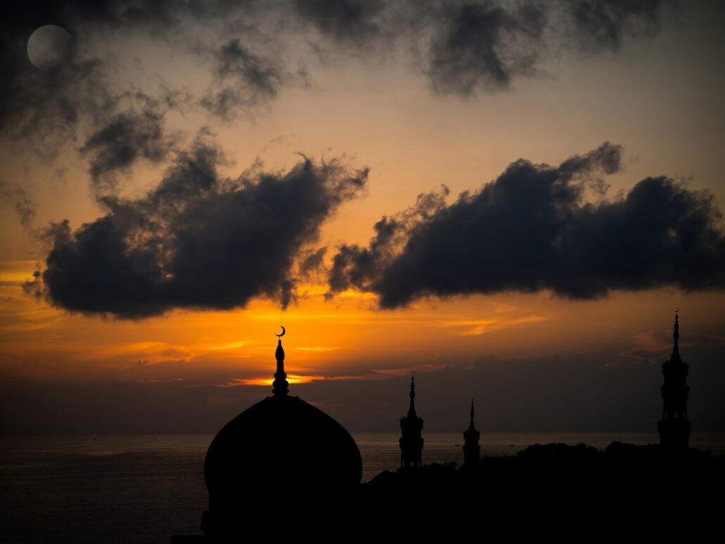 Ramadan, Eid ai-fitr,New year Muharram islamic religion Symbols