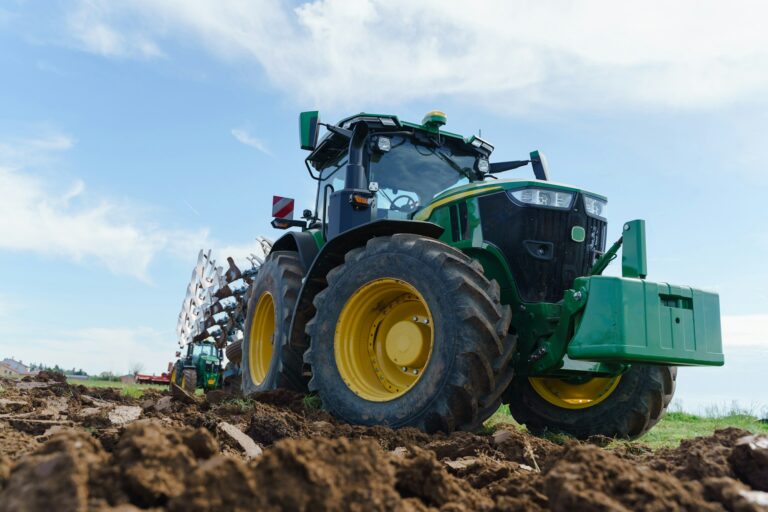 In the midst of a bountiful harvest, the importance of Farming techniques and Tractor power becomes